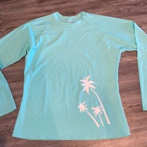 Sz xxl swim too long sleeve new
